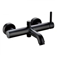 Смеситель для ванны Grocenberg GB8099, черный матовый