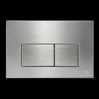 Кнопка смыва для унитаза металлическая Grocenberg KM3070NK, никель