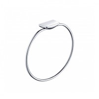 Кольцо для полотенец Grocenberg AC0063, хром