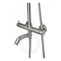 Душевая система FILARETE Roun FL2020, никель