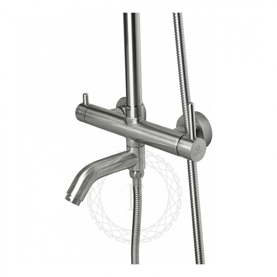 Душевая система FILARETE Roun FL2020, никель