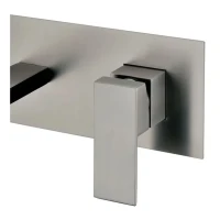 Смеситель встраиваемый для раковины Grocenberg GB588, графит