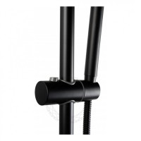 Душевая система FILARETE Roun FL2020, черный матовый