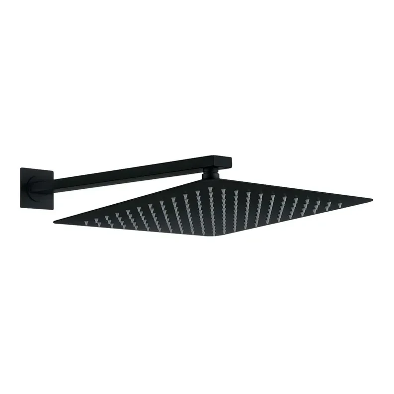 Душевая система скрытого монтажа Grocenberg GB5040, черный матовый