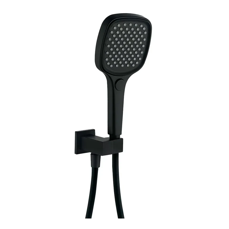 Душевая система скрытого монтажа Grocenberg GB5040, черный матовый