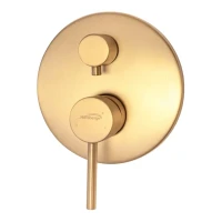 Душевая система скрытого монтажа Hansberge H6095, матовое золото