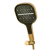 Душевая система скрытого монтажа Hansberge H6095, матовое золото