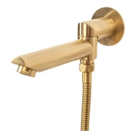 Душевая система скрытого монтажа Hansberge H6095, матовое золото