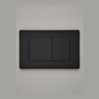 Кнопка смыва для унитаза металлическая Grocenberg KM3080BL, черный матовый Кнопка смыва для унитаза металлическая Grocenberg KM3080BL, черный матовый