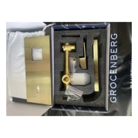 Смеситель встраиваемый для раковины Grocenberg GB588, бронза