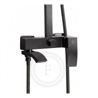 Душевая система FILARETE Waterfall FL2010, графит