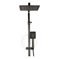 Душевая система FILARETE Waterfall FL2010, графит