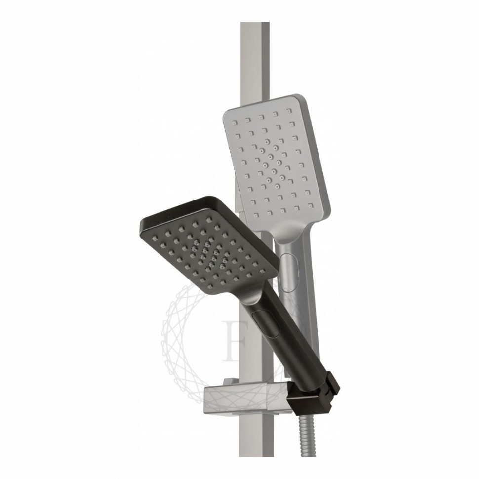 Душевая система FILARETE Waterfall FL2010, графит