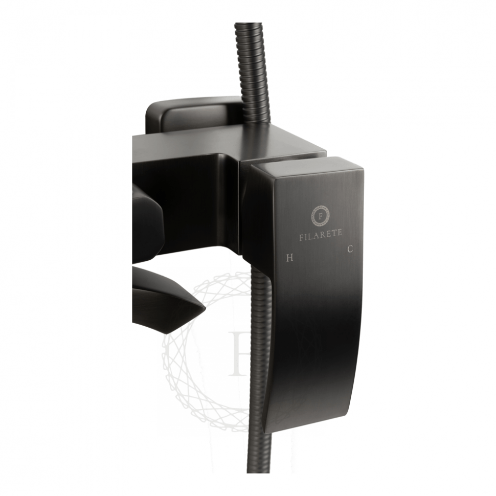 Душевая система FILARETE Waterfall FL2010, графит