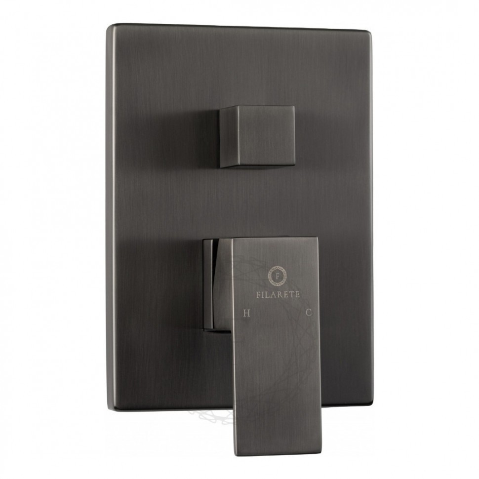 Душевая система скрытого монтажа FILARETE Fing FL1043, графит