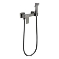 Смеситель с гигиеническим душем Grocenberg GB101N, графит