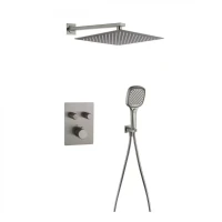 Душевая система скрытого монтажа Grocenberg GB5040, никель