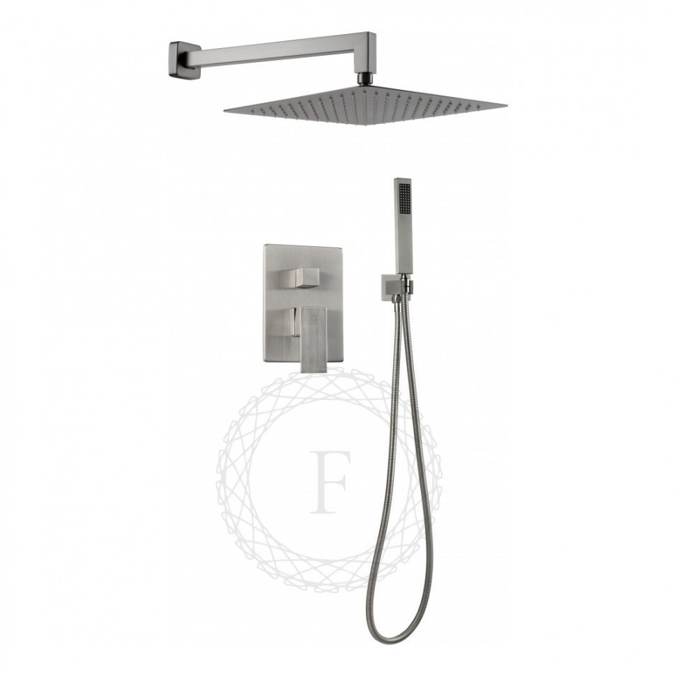 Душевая система скрытого монтажа FILARETE Fing FL1043, никель
