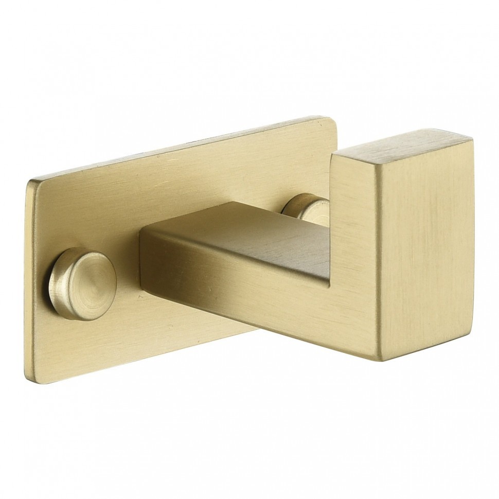 Полотенцедержатель одинарный Grocenberg AC0011, матовое золото