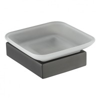 Настенная мыльница Grocenberg AC0023, графит