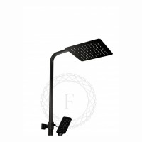 Душевая система FILARETE Waterfall FL2010, черный матовый