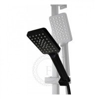 Душевая система FILARETE Waterfall FL2010, черный матовый