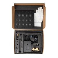 Душевая система скрытого монтажа FILARETE Fing FL1043, черный матовый