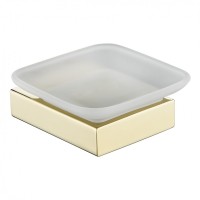 Настенная мыльница Grocenberg AC0023, золото глянец Настенная мыльница Grocenberg AC0023, золото глянец