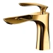 Смеситель для раковины Grocenberg GB2001, золото глянец