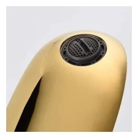 Смеситель для раковины Grocenberg GB2001, золото глянец