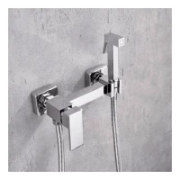 Смеситель с гигиеническим душем Grocenberg GB101N, хром