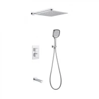 Душевая система скрытого монтажа Grocenberg GB5050, хром