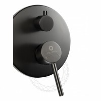 Душевая система скрытого монтажа FILARETE Roun FL1020, графит