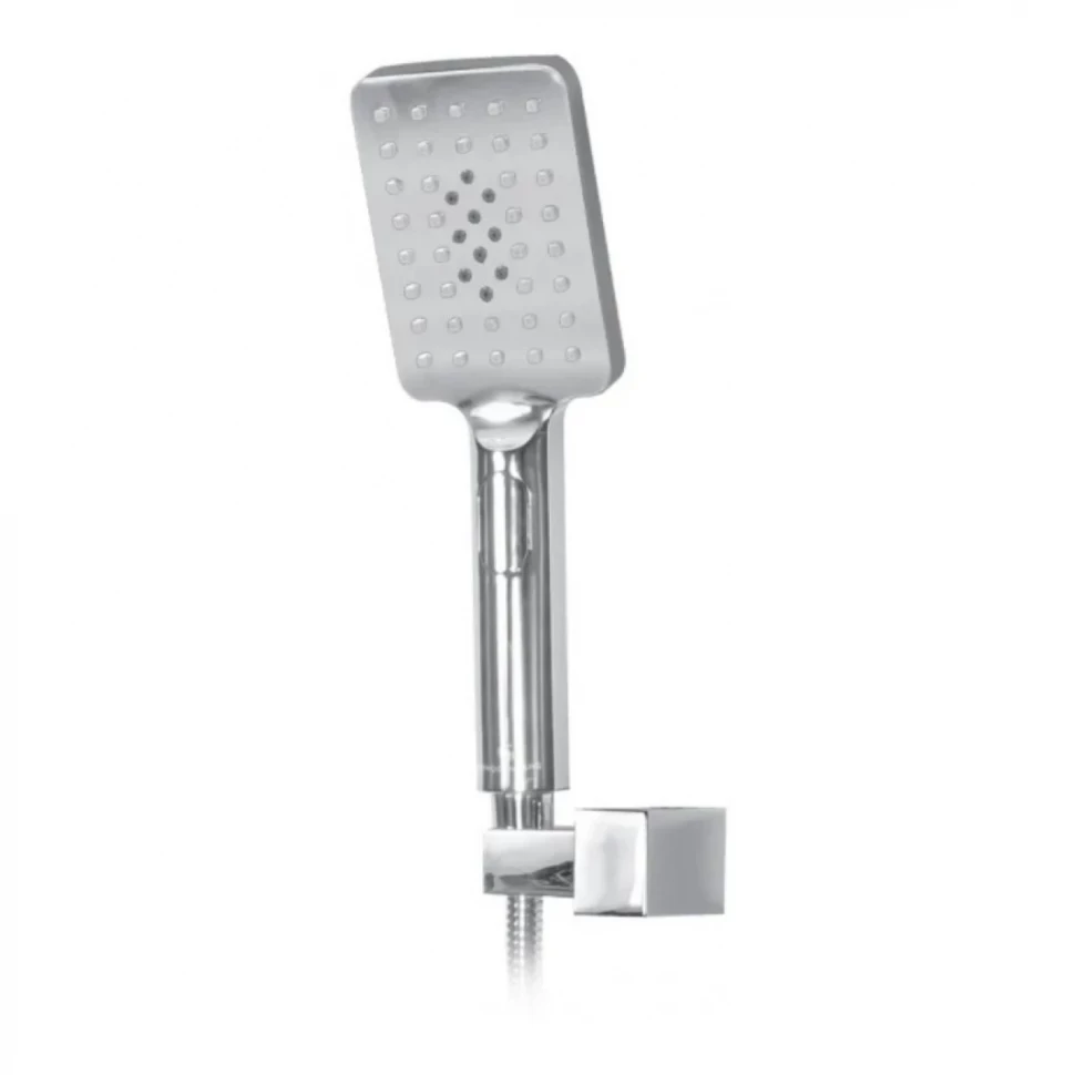 Смеситель для ванны с ручным душем Grocenberg GB8007, белый/хром