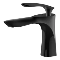 Смеситель для раковины Grocenberg GB2001, черный матовый