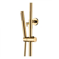 Душевая система с термостатом Grocenberg GB7005, золото глянец