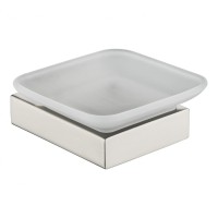 Настенная мыльница Grocenberg AC0023, никель Настенная мыльница Grocenberg AC0023, никель