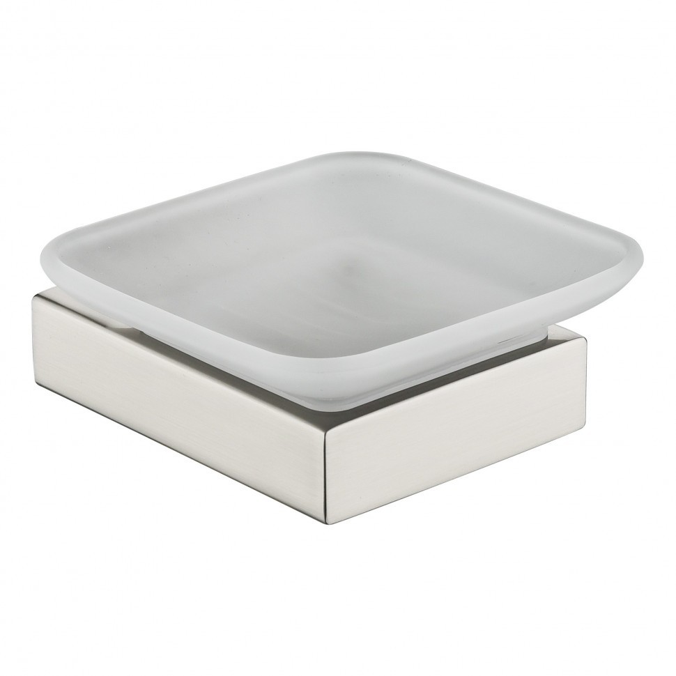 Настенная мыльница Grocenberg AC0023, никель Настенная мыльница Grocenberg AC0023, никель