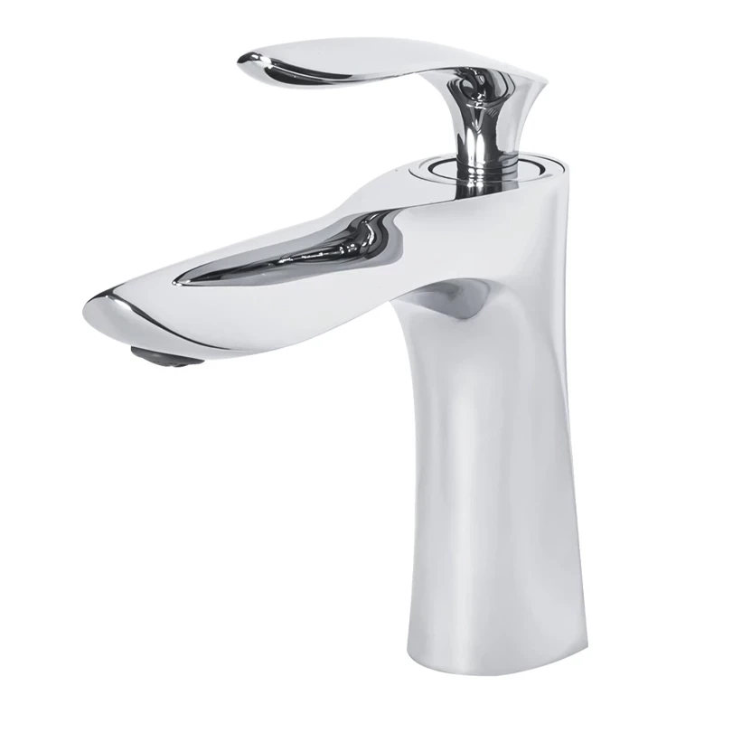 Смеситель для раковины Grocenberg GB2001, хром