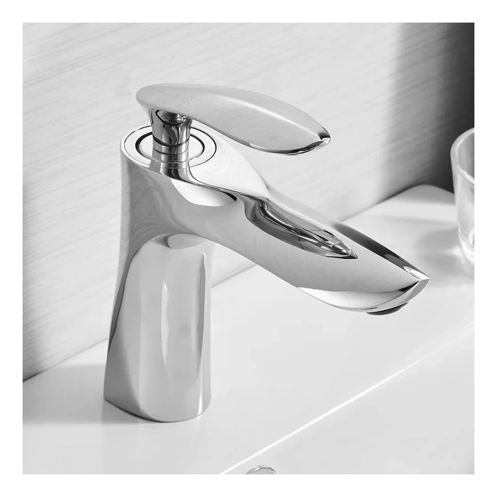 Смеситель для раковины Grocenberg GB2001, хром