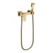 Смеситель с гигиеническим душем Grocenberg GB101N, матовое золото
