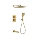 Душевая система скрытого монтажа Grocenberg GB5050, матовое золото