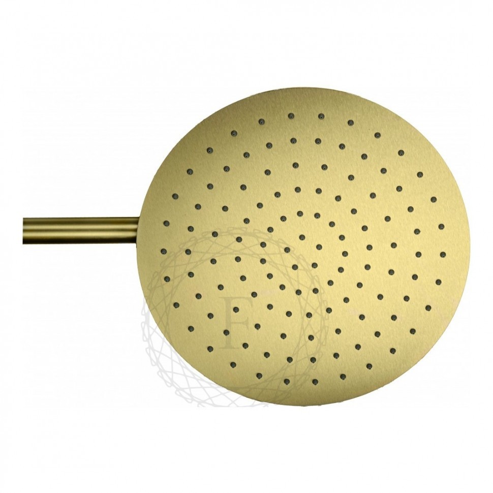 Душевая система скрытого монтажа FILARETE Roun FL1023, матовое золото