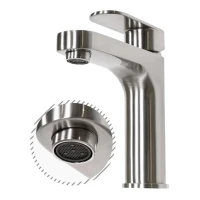 Смеситель для раковины Grocenberg GB1011, никель