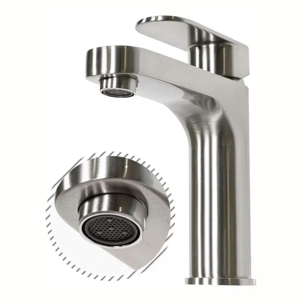 Смеситель для раковины Grocenberg GB1011, никель