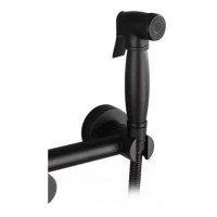 Смеситель с гигиеническим душем Grocenberg GB103N, черный матовый