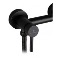 Смеситель с гигиеническим душем Grocenberg GB103N, черный матовый