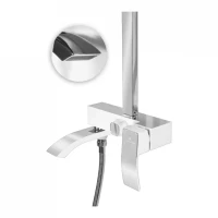 Душевая система Grocenberg GB7007-1, белый/хром