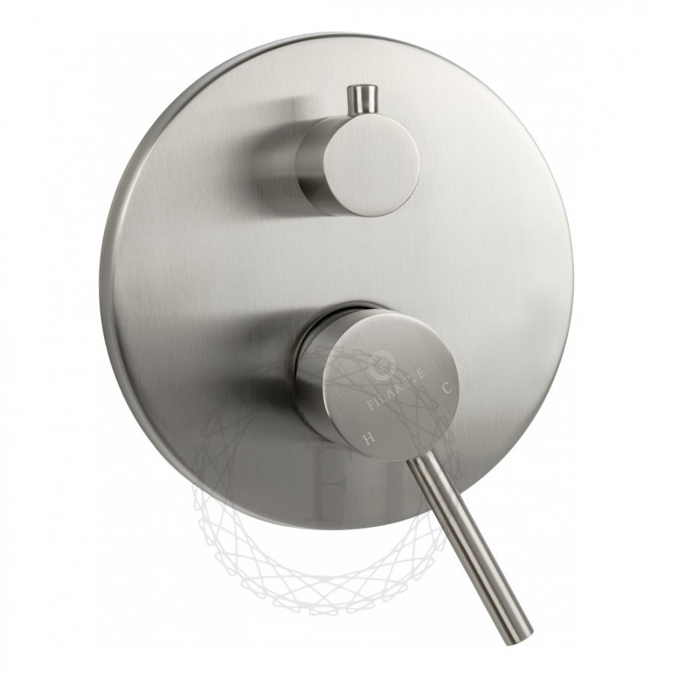 Душевая система скрытого монтажа FILARETE Roun FL1023, никель