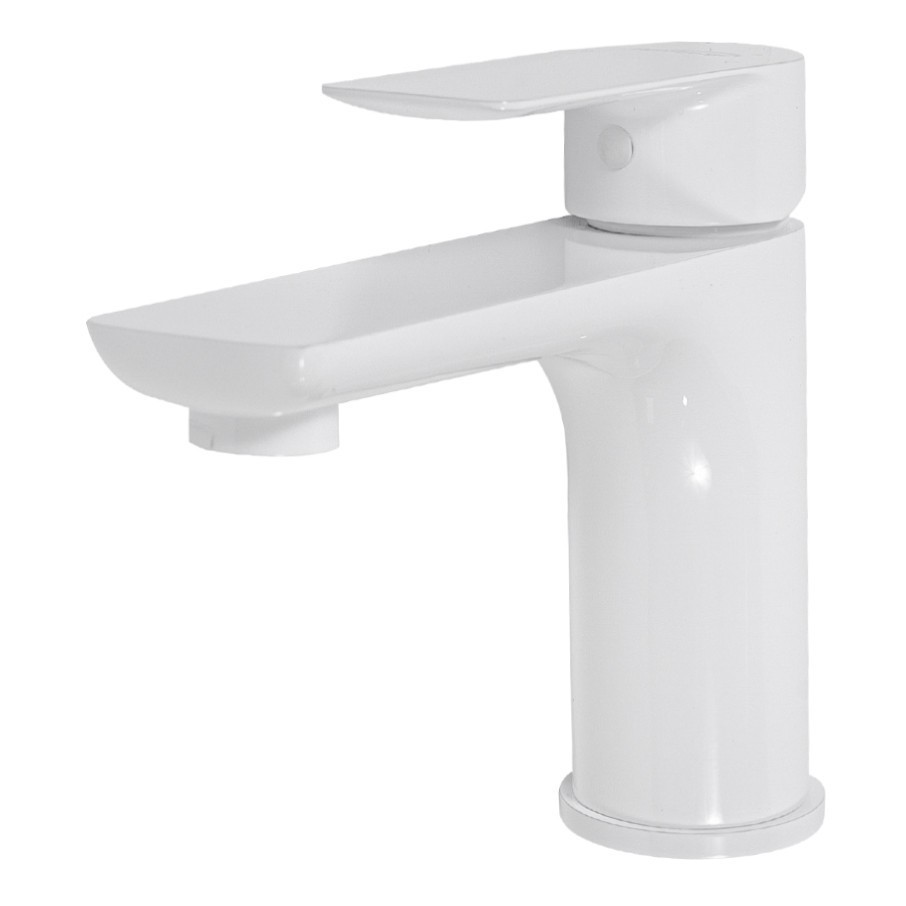 Смеситель для раковины Hansberge H1099, белый